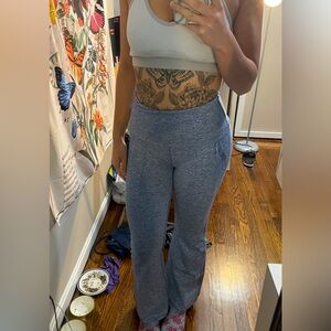 Aerie Flare foldover leggings